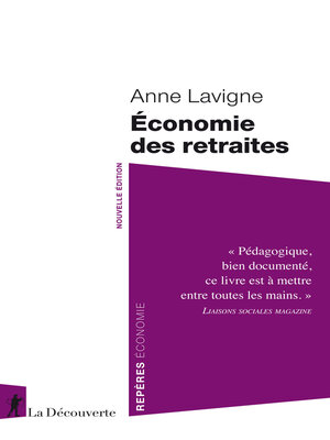 cover image of Économie des retraites